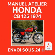 Manuel Atelier Honda CB 125