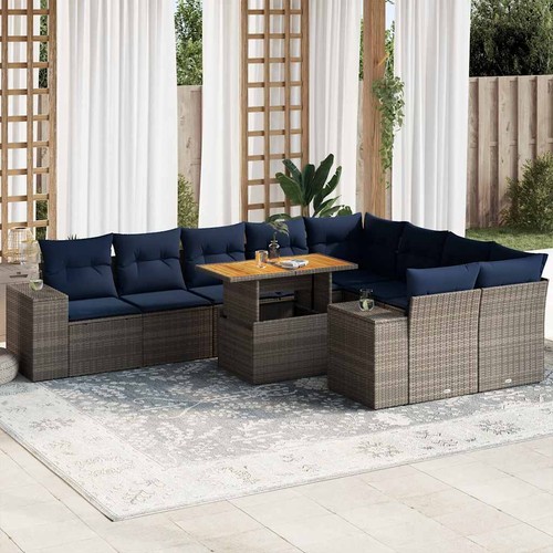 Salon jardin avec - jardin, coussins