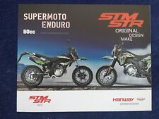 Hanway STM STR 50cc Supermoto Enduro Brochure