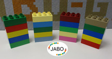 (R1) Lego Duplo 20x8 2x4 Studded Building Blocks Bricks