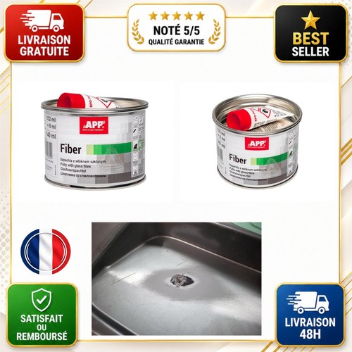 Mastic carrosserie fibre - , de