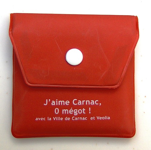 Advertising pocket ashtray - pocket,