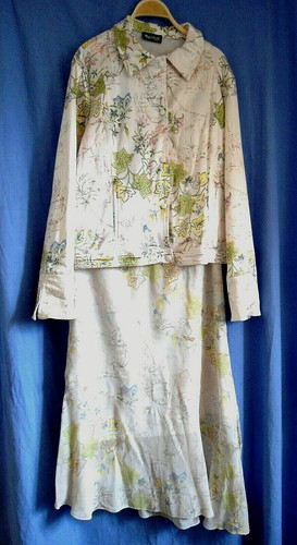 Tailleur jupe blanc - tailleur-,