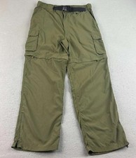 Boy Scouts Of America Pants Mens M 30 Green Nylon Switchback Uniform Cargo