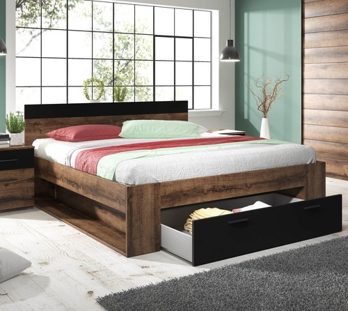 Lit double 160x200cm châlit - double,