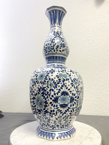 Grand vase gourde faïence - grand,