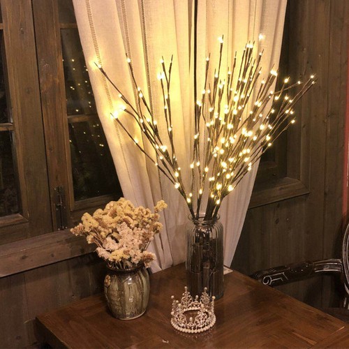 Pack lighted willow branches - 4,