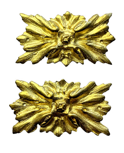 Décor pediment bronze - décor,