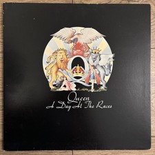 Queen A Day At The Races 1st UK Press Vinyl LP EX+/EX+ 1U/1U 1976