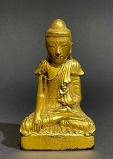 Bouddha Bois Doré Birmanie