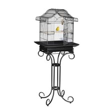 Cage à oiseaux volière en métal habitat pour perruches 10,1 kg amovible 1,2 cm