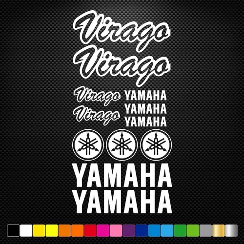 Yamaha virago 12 stickers - virago,