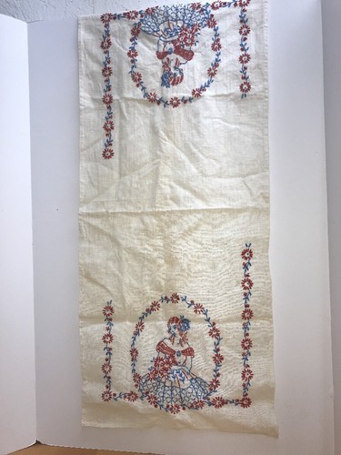 Vintage table runner - vintage,