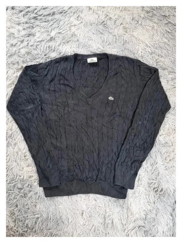 Pull lacoste vintage torsadé - lacoste,