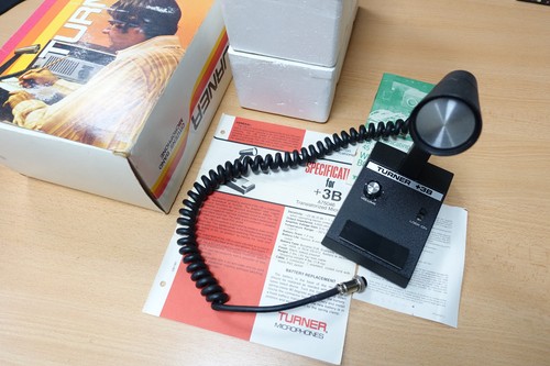 Turner telex microphone - turner, +3b