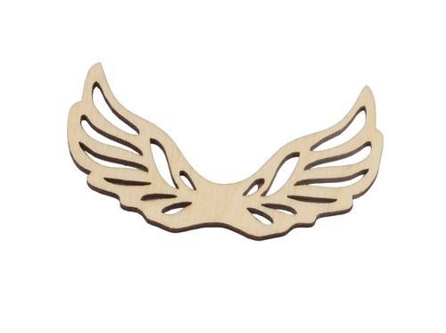 Ailes ange bois 12x7cm - d’ange,
