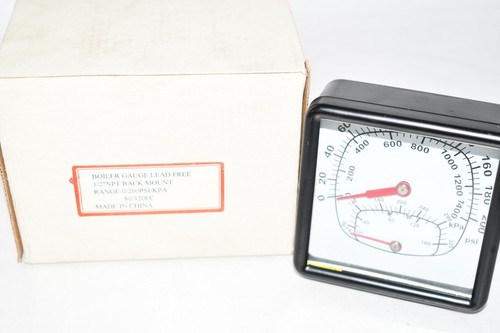 New boiler gauge npt - 1/2'',