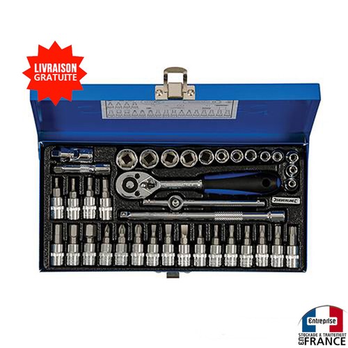 Coffret cliquets clés - de, 38