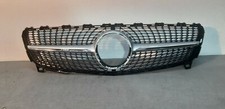 Mercedes Benz Classe A DIAMANT W176 2015-18 véritable calandre pare-chocs avant sans badge 