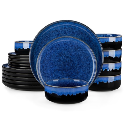 Ensemble vaisselle bleu