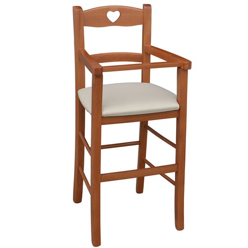 Chaise haute bois couleur - chaise,