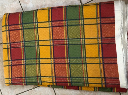 Coupon tissu carreaux - ,