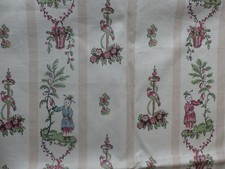 ANCIEN TISSU VINTAGE FRENCH