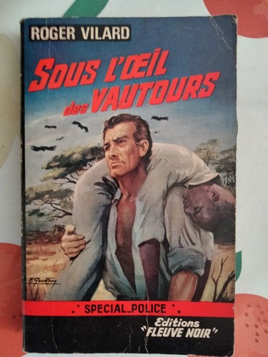 Livre policier sous oeil - policier,, l'oeil