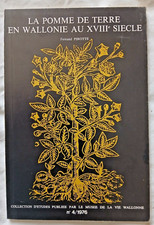 La Pomme de Terre en Wallonie au XVIIIe siècle par Pirotte la Vie Wallone