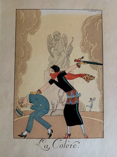 Georges barbier colère - georges, la