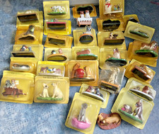 30 figurines chien & chiot