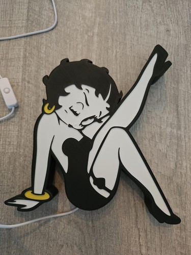 Veilleuse murale betty boop - veilleuse,