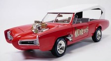 AMERICAN MUSCLE, PONTIAC GTO 1966 - MonkeeMobile - LES SONGES, échelle 1/18, ...