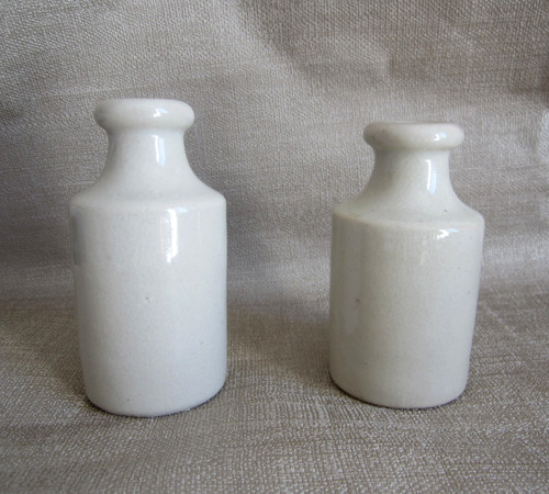 Ancien pot bouteille flacon - , en