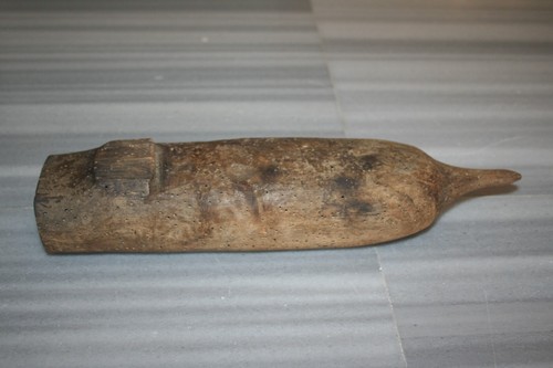 Antique folk art wooden case - antique,