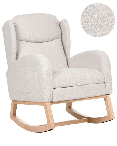 Fauteuil bascule moderne en - à,