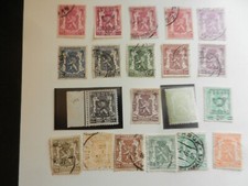 lot de 20 anciens timbres