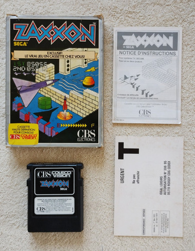 Cbs colecovision zaxxon - cbs,