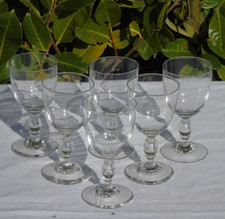 Service de 6 verres en cristal