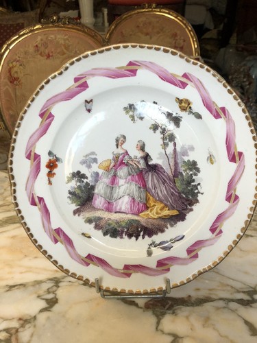 Assiette ancienne porcelaine - ancienne,