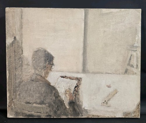 Tableau peinture huile sur - tableau,