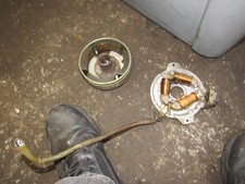 1986 yamaha tt350 stator and rotor flywheel magneto