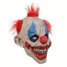 Masque intégral de clown en latex