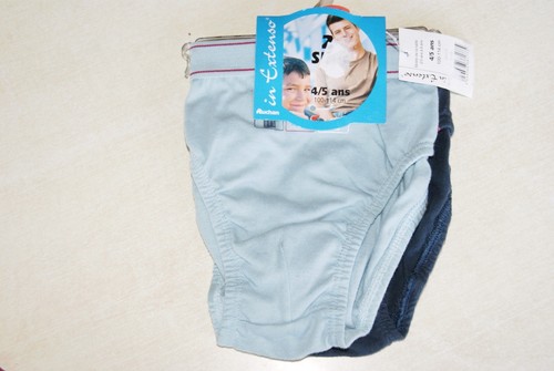 Slips bleu neuf 5 - 4-5, ans