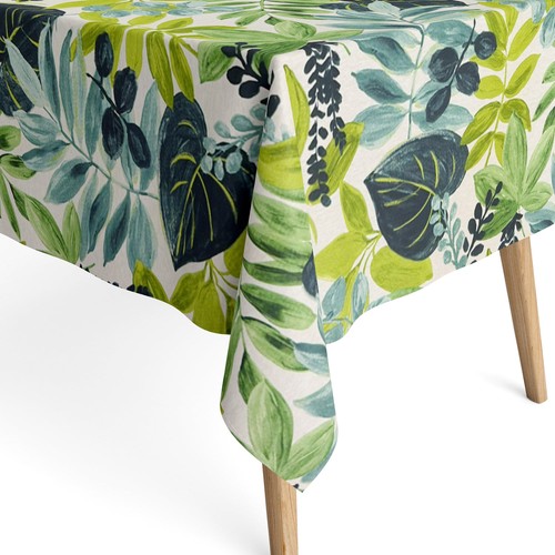 Nappe jacquard enduite - nappe, coton