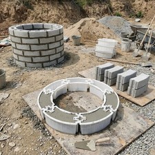 Cadre décoratif en briques de