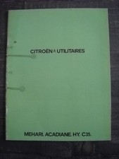 CATALOGUE/BROCHURE CITROEN