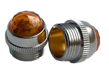 X1 BOUTON JEWEL AMBRE FENDER POUR AMPLI TYPE FENDER  / X1 AMBER LAMP JEWEL AMP