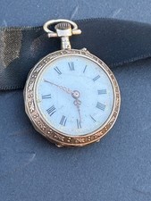 MONTRE GOUSSET CHATELAINE DATANT  DE 1887 (FRANCE OU SUISSE)