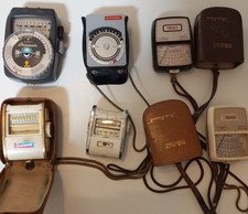 6 Posemetres luxmètres photo